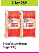 Great Value Brown Sugar-For 2 x 2Kg