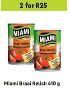 Miami Braai Relish-For 2 x 410g