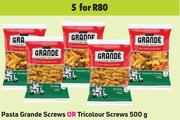 Grande Pasta Screws Or Tricolour Screws-For 5 x 500g