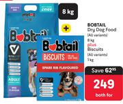 Bobtail Dry Dog Food 8Kg Plus Bobtail Biscuits 1Kg-Both For