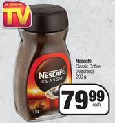Nescafe Classic Coffee Assorted-200g Each