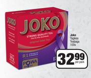 Joko Tagless Teabags-100s Per Pack