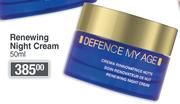 Defence My Age Renewing Night Cream-50ml