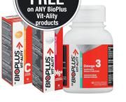 Bio-Plus Vitality Vitamin C 1000mg Or Magnesium Plus 10 Effervescent Fizzies-Each