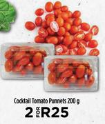 Cocktail Tomato Punnets-For 2 x 200g