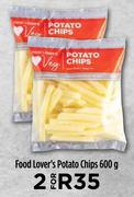 Food Lover's Potato Chips-For 2 x 600g