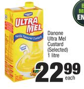 Danone Ultra Mel Custard (Selected)-1 Liter Each