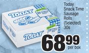Today Snack Time Sausage Rolls (Selected)-30s Per Box