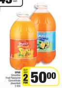 Spar Smoothie Fruit Flavoured Concentrate Assorted-For 2 x 5L