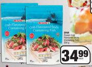 Spar Frozen Crab Flavoured Sticks (Containing Fish) 500g- Each 