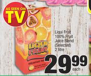 Liqui Fruit 100% Fruit Juice Blend (Selected)-2Ltr Each