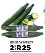 English Cucumbers-For 2