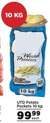 UTD Potato Pockets-10kg Each