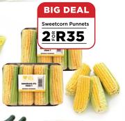 Sweetcorn Punnets-For 2