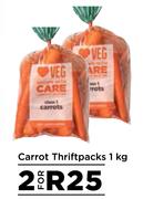 Carrot Thriftpacks-For 2 x 1kg