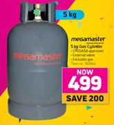 Megamaster 5Kg Gas Cylinder