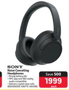 Sony Noise Cancelling Headphones