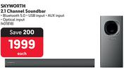 Skyworth 2.1 Channel Soundbar 401818