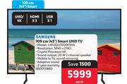 Samsung 43"(109cm) Smart UHD TV 850013980