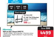 Hisense 43"(190cm) Smart UHD TV 850016155