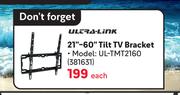 Ultra-Link 21"-60" Tilt TV Bracket 381631