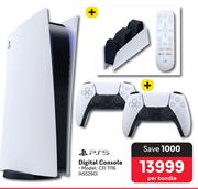 PS5 Digital Console CFI 1116-Per Bundle