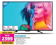 Telefunken 32" HD LED TV TLEDD-32HD