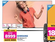 Samsung 58" UHD Smart TV 58TU7000