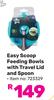 Tommee Tippee Easy Scoop Feeding Bowls With Travel Lid & Spoon