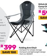 Campmaster Folding Arm Chair