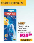 Bic Tipp Ex Micro Tape Twist Correction