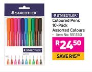 Staedtler Coloured Pens 10 Pack