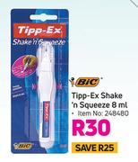 Bic Tipp Ex Shake 'n Squeeze 8ml