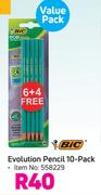 Bic Evolution Pencil 10 Pack