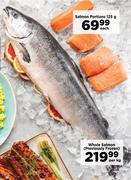 Whole Salmon (Previously Frozen)-Per Kg