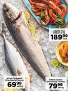 Whole Dorado Previously Frozen-Per Kg