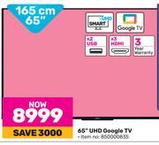 Skyworth 65" (165cm) UHD Google TV