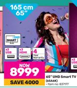 Hisense 65" (165cm) UHD Smart TV 65A6K
