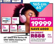 LG 65" (165cm) QNED 816 Series 4K UHD 120Hz Gaming TV