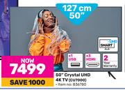 Samsung 50" (127cm) Crystal UHD 4K TV CU7000