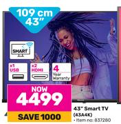 Hisense 43" (109cm) Smart TV 43A4K