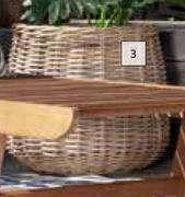 Kubu Bowl Planter (Grey)-500mm x 500mm x 450mm