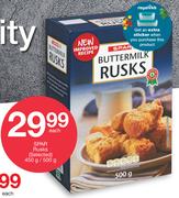 Spar Rusks-450g/ 500g Each