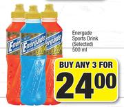Energade Sports Drink (Selected)-For Any 3x500ml
