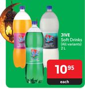 Jive Soft Drinks (All Variants)-2L Each