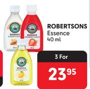 Robertsons Essence-For 3 x 40ml