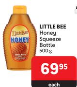 Little Bee Honey Squeeze Bottle-500g Each