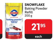 Snowflake Baking Powder Refill-200g Each