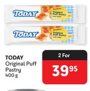 Today Original Puff Pastry-For 2 x 400g