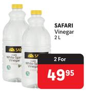 Safari Vinegar-For 2 x 2L